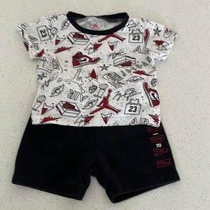 Air Jordan’s toddler boy 12 month matching set